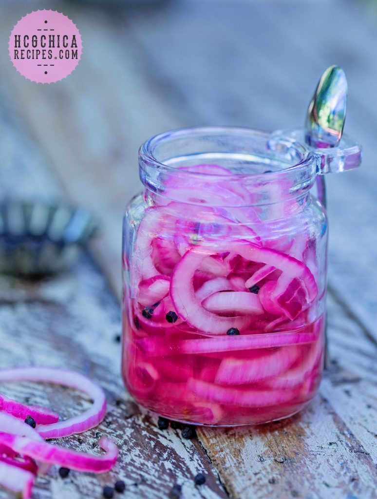 Phase 2 hCG Diet Vegetable Recipe: 20 Calorie Quick Pickled Onions - hcgchicarecipes.com - veggie dish