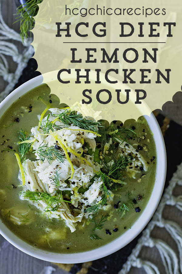 Phase 2 Hcg Diet Soup Recipe Lemon Chicken W Onions Dill Or Zucchini