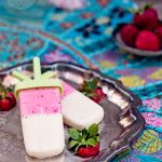 P2 hCG Diet Dessert Recipe - 80 calories only: Strawberry Cottage Cheese Popsicles - hcgchicarecipes.com - Protein + Fruit Meal