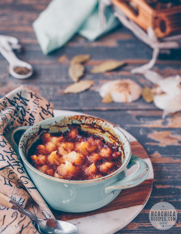 P2 hCG diet beef recipe - 194 calories - Cottage Pie with Radish Mash - hcgchicarecipes.com - protein + veggie meal