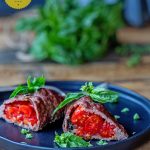 Phase 2 hCG Diet Dinner Recipe - 168 calories: Tomato Beef Hand Pies - hcgchicarecipes.com - protein + veggie meal