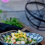 Phase 2 hCG Diet Seafood Recipe - 144 calories: Shrimp Ceviche Salad - hcgchicarecipes.com - protein + veggie + 1/2 fruit meal