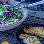 Phase 2 hCG Diet Seafood Recipe: Apple Celery Slaw w/ Grilled Fish - 194 calories - hcgchicarecipes.com - protein + veggie + fruit meal