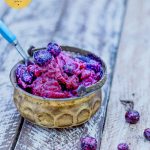 Phase 2 hCG Diet Fruit Recipe: 44 calories Blueberry Cinnabun Sorbet - hcgchicarecipes.com - fruit or fruit + protein meal