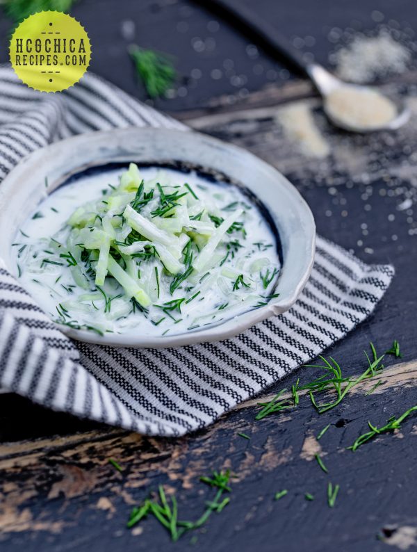 Phase 2 hCG Diet Dressing Recipe: Tzatziki Sauce - 29 calories - hcgchicarecipes.com - veggie dish