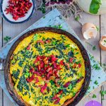 Phase 2 hCG Diet Egg Recipe - 173 calories per serving: Swiss Rainbow Chard Frittata - hcgchicarecipes.com - protein + veggie