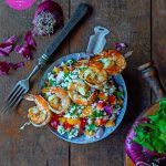 Phase 2 hCG Diet Seafood Recipe: Cilantro Lime Shrimp Salad - 188 calories - hcgchicarecipes.com - protein + veggie meal