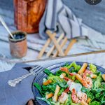 P2 hCG Diet Seafood Recipe - 165 calories: Grilled Shrimp Caesar Salad - hcgchicarecipes.com - protein + veggie meal