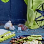 P2 hCG Diet AP Seafood Recipe: Sauteed Scallops and Zesty Asparagus - 136 calories per serving - hcgchicarecipes.com - protein + veggie