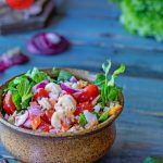 Phase 2 hCG Diet Seafood Recipe - 189 calories: Southwest Shrimp Salad - hcgchicarecipes.com - protein + veggie meal
