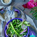 P2 hCG Diet Vegetarian Recipe: Shaved Asparagus Salad - 41 calories - hcgchicarecipes.com - veggie dish