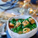 P2 hCG Diet Recipe - 186 calories: Asian Chicken & Cilantro Meatball Soup - hcgchicarecipes.com - protein + veggie meal