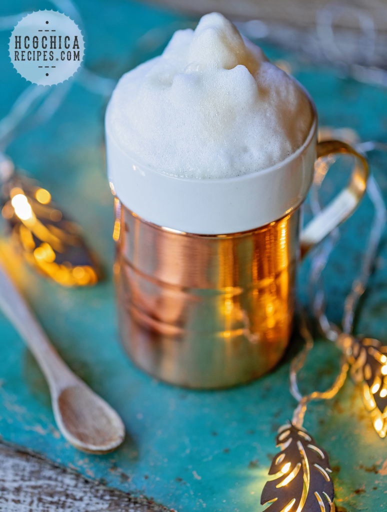 P2 hCG Diet Hot Drink Recipe: 14-calorie Salted Toffee Tea Latte - hcgchicarecipes.com