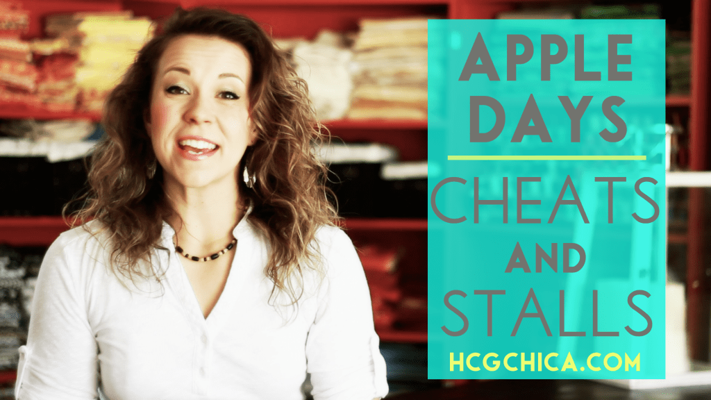 hCG Diet Advice - Apple Day for Cheats and Stalls