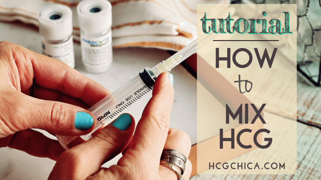 hCG Diet - How to Mix Injections - hcgchica.com