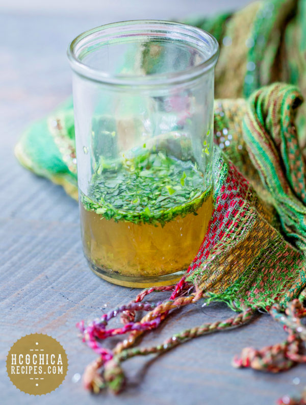 P2 hCG Diet Recipe - 3 calories: Tarragon Vinaigrette - hcgchicarecipes.com - dressing