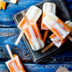 P2 hCG Diet Dessert Recipe: Orange Cottage Cheese Pops with Stevia - 138 calories - hcgchicarecipes.com