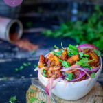 184 calories - Phase 2 hCG Diet Dinner Recipe: Shrimp and Onion Salad - hcgchicarecipes.com - protein + veggie