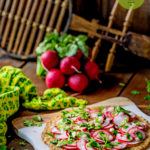 158 calories - Phase 2 hCG Protocol Meatza Recipe: Radish Pico Meatza - hcgchicarecipes.com - protein + veggie meal