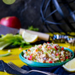 172 calories - P2 hCG Diet Salad Recipe: Tuna Waldorf Salad - hcgchicarecipes.com - protein + veggie + fruit meal