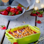 75 calories - P2 hCG Protocol Dessert Recipe: Strawberry Crumble with Grissini - hcgchicarecipes.com - fruit meal