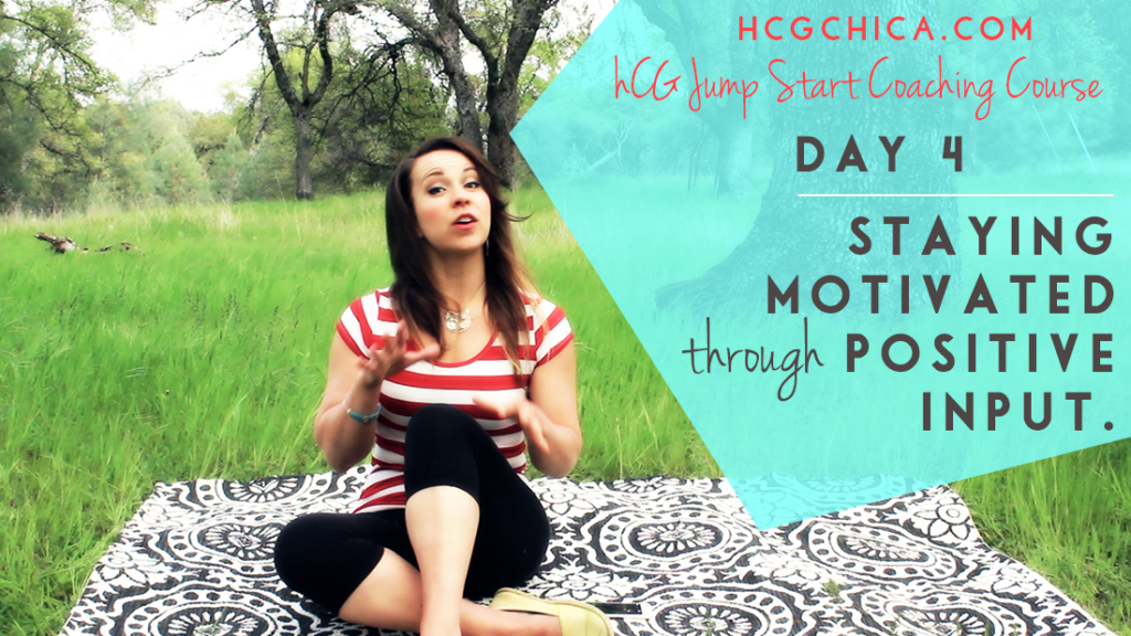 hCG Diet Advice - Staying Motivated Through Positive Input - hcgchica.com