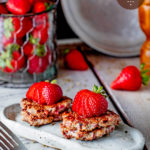 123 calories - P2 hCG Diet Main Meal Recipe: Strawberry Sausage Patties - hcgchicarecipes.com - protein + fruit meal