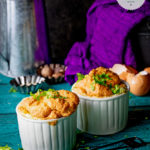 170 calories - P2 hCG Diet Main Meal Recipe: Celery Souffle - hcgchicarecipes.com - protein + veggie meal