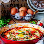 210 calories - P2 hCG Diet Main Meal Recipe: Shakshuka with Kale - hcgchicarecipes.com - protein + veggie meal