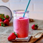 119 calories - P2 hCG Diet Drink Recipe: Strawberry Cheesecake Smoothie - hcgchicarecipes.com - protein + fruit meal