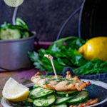 181 calories - P2 hCG Protocol Lunch Recipe: Cucumber Meatwich - hcgchicarecipes.com - protein + veggie meal