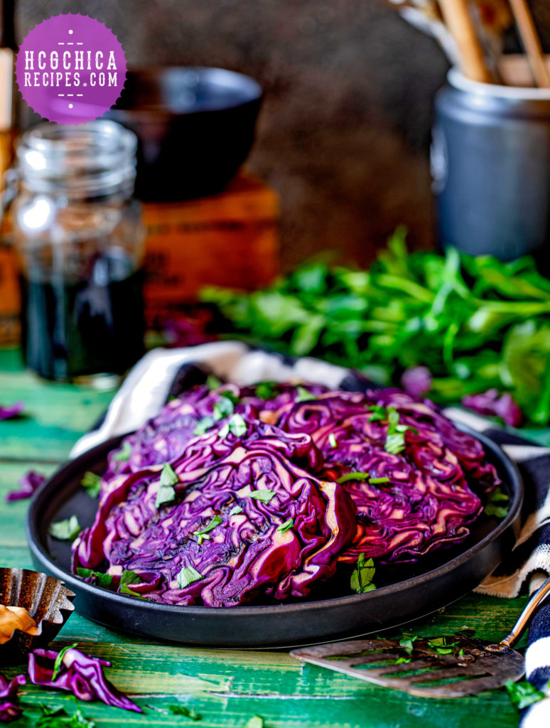 81 calories - P2 hCG Protocol Main Meal Recipe: Grilled Cabbage Steak - hcgchicarecipes.com - veggie meal