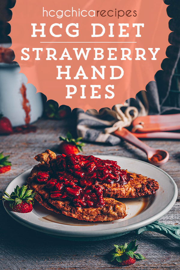 193 calories - P2 hCG Diet Main Meal Recipe: Strawberry Hand Pies SP - hcgchicarecipes.com - protein + fruit meal