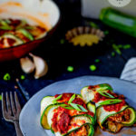 194 calories - P2 hCG Diet Main Meal Recipe: Zucchini Enchiladas - hcgchicarecipes.com - protein + veggie meal