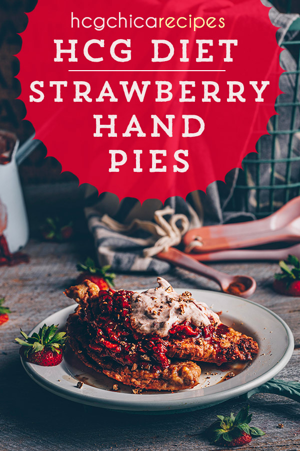 226 calories - P2 hCG Diet Main Meal Recipe: Strawberry Hand Pies AP - hcgchicarecipes.com - protein + fruit meal