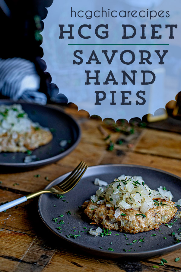 196 calories - P2 hCG Protocol Dinner Recipe: Savory Hand Pies - hcgchicarecipes.com - protein + veggie meal