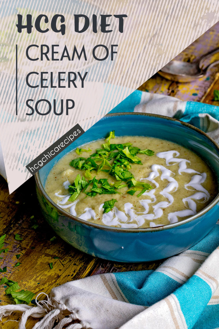 P2 hCG Diet Veggie Recipe | Cream of Celery Soup | SP + LSP