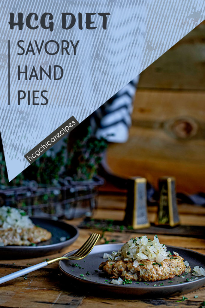 Phase 2 hCG Diet Main Meal Recipe: Savory Hand Pies - 196 calories - hcgchicarecipes.com - protein + veggie meal
