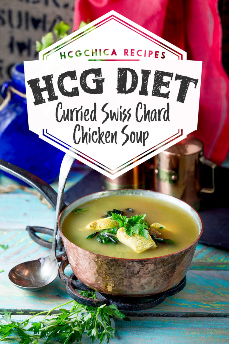 P2 hCG Diet Protein Veggie Recipe | Curried Swiss Chard Chicken Soup ...